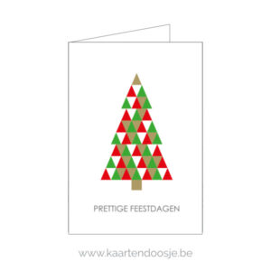Kerstkaartje kerstboom
