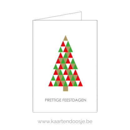 Kerstkaartje kerstboom
