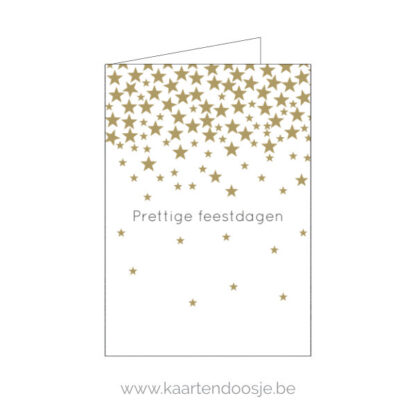 Kerstkaartje sterren