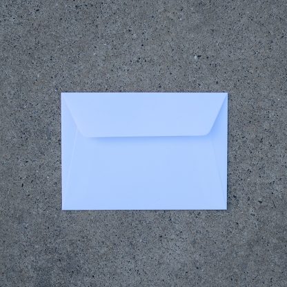 C6 envelop formaat 114x162 mm wit