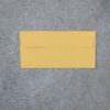 Envelop formaat 110x225 mm geel mango