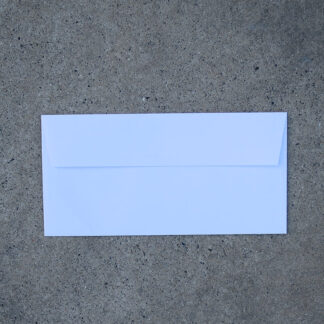 Envelop formaat 110x225 mm wit