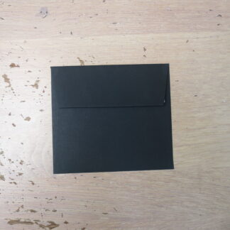 envelop zwart 140x125mm